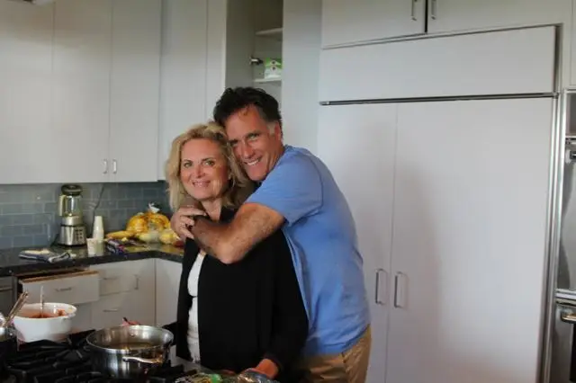 Mitt Romney is happier to be at home with Ann